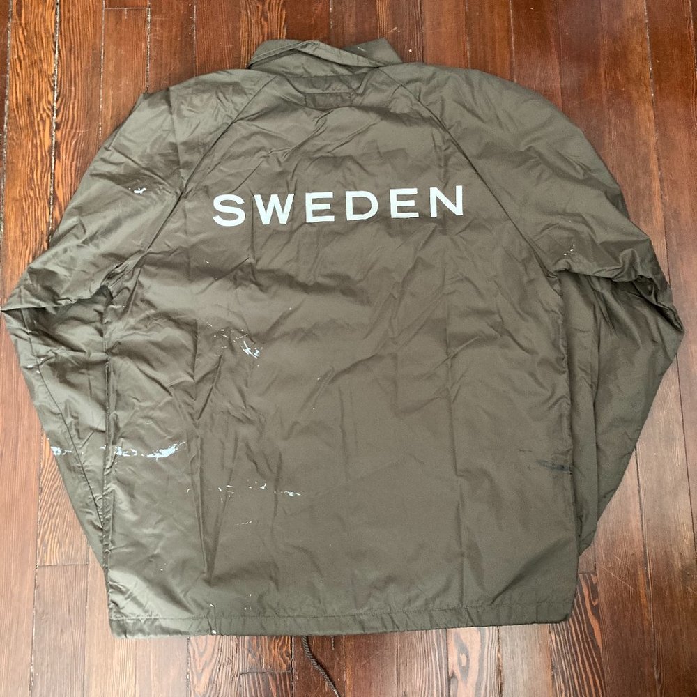 Vintage 1990s Coach Jacket Windbreaker Sweden